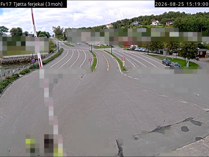 Tjøtta ferjekai, retning Tjøtta