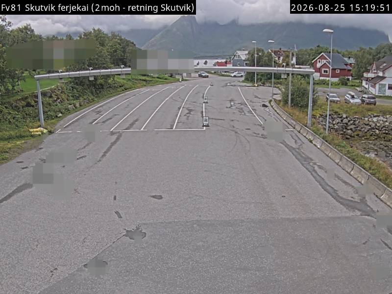 Skutvik ferjekai, retning Skutvik