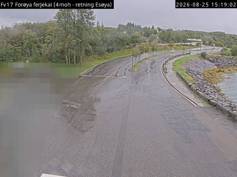 Forøya ferjekai, retning Esøya