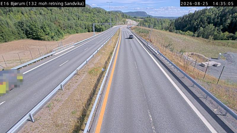 Bjørum, retning Sandvika