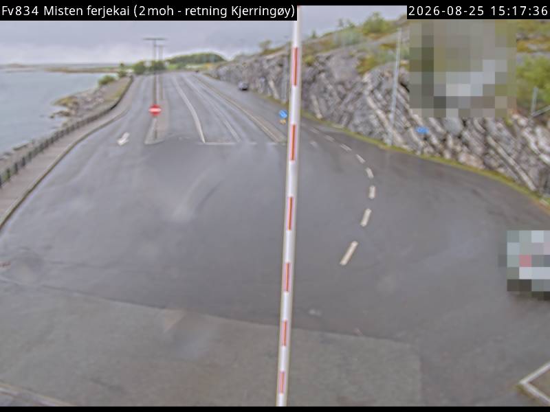 Misten ferjekai, retning Kjerringøy